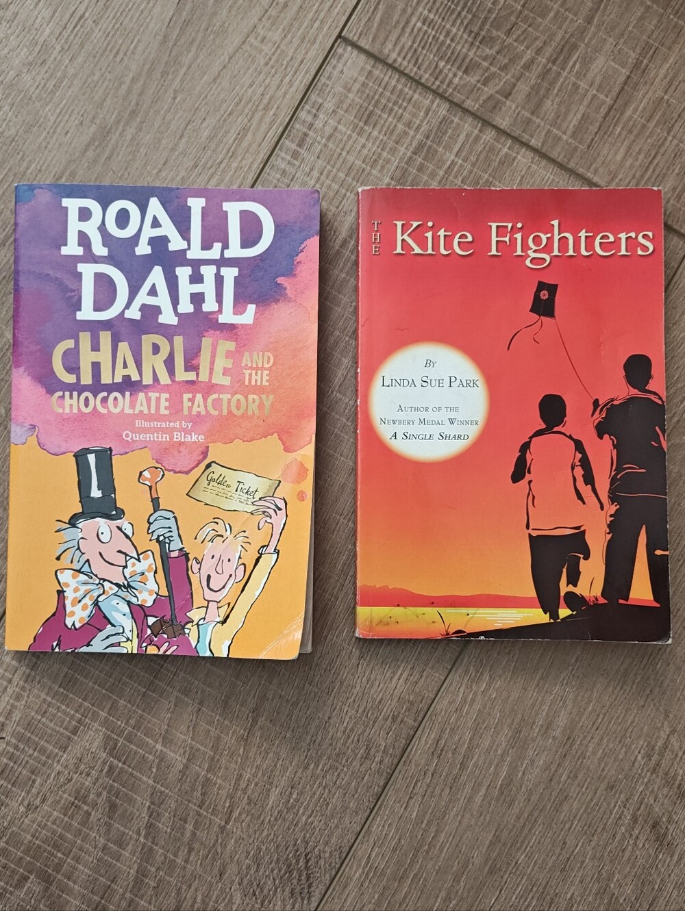 Charlie and the Chocolate Factory & The Kite Fighters Books